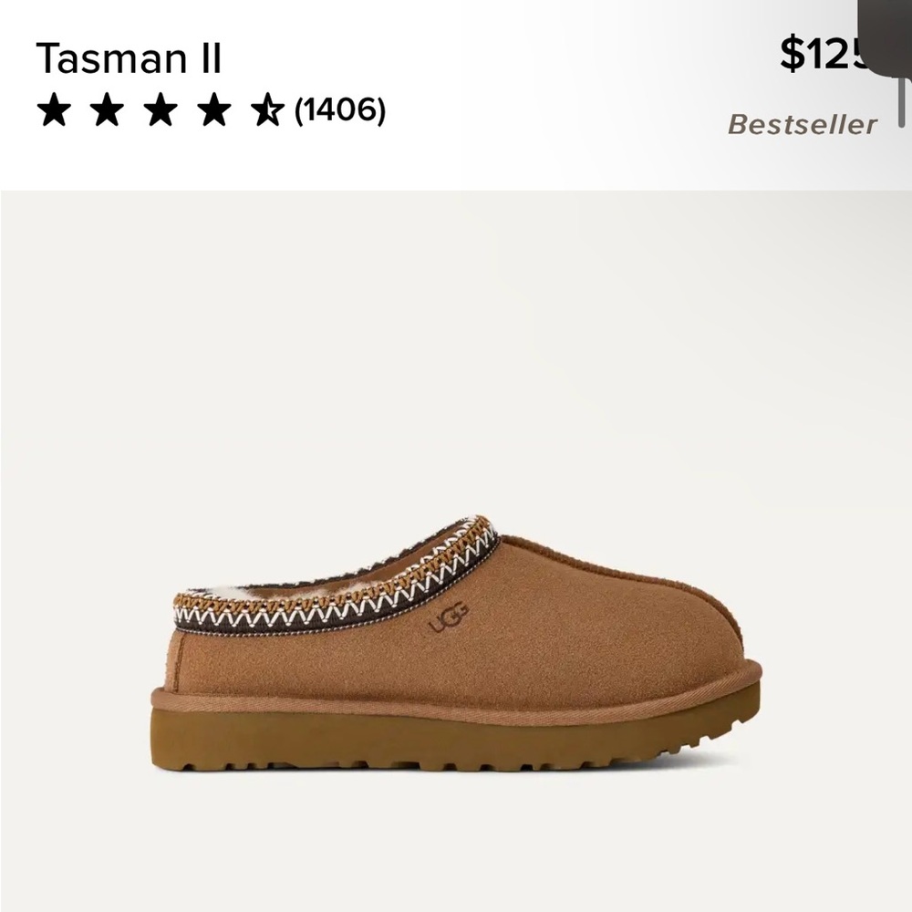 UGG Tasman II Chestnut Slippers